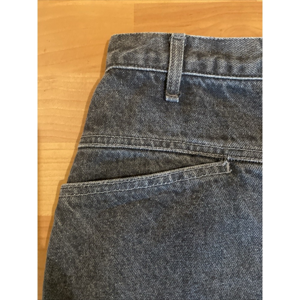 Marithe Francois Girbaud Vintage Y2K Straight Denim Jean Skirt -Size 5/6 - Picture 4 of 10